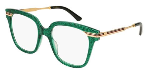 gucci eyeglasses green